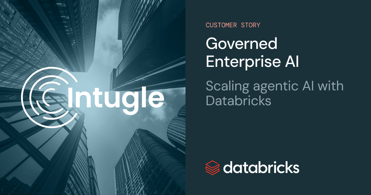 Intugle AI powers governed enterprise agents with Databricks