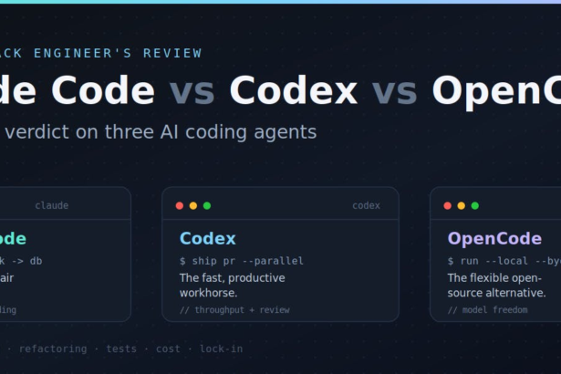 Claude Code vs Codex vs OpenCode: The Honest Verdict for Full-Stack Engineers