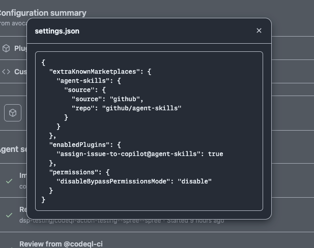Enterprise-managed settings now support bypass permission controls