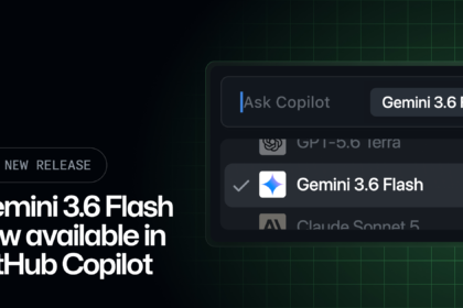 Gemini 3.6 Flash is now available in GitHub Copilot