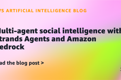 Multi-agent social intelligence with Strands Agents and Amazon Bedrock