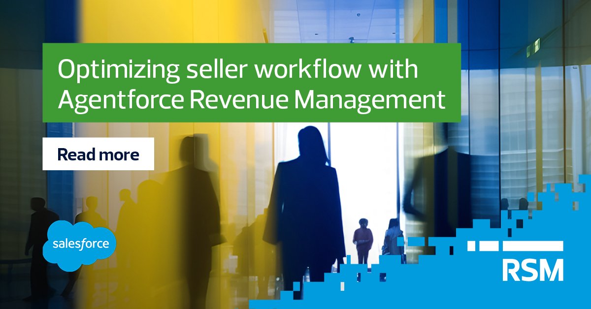 Optimizing seller workflow with Agentforce Revenue Management