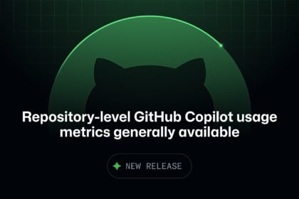 Repository-level GitHub Copilot usage metrics generally available