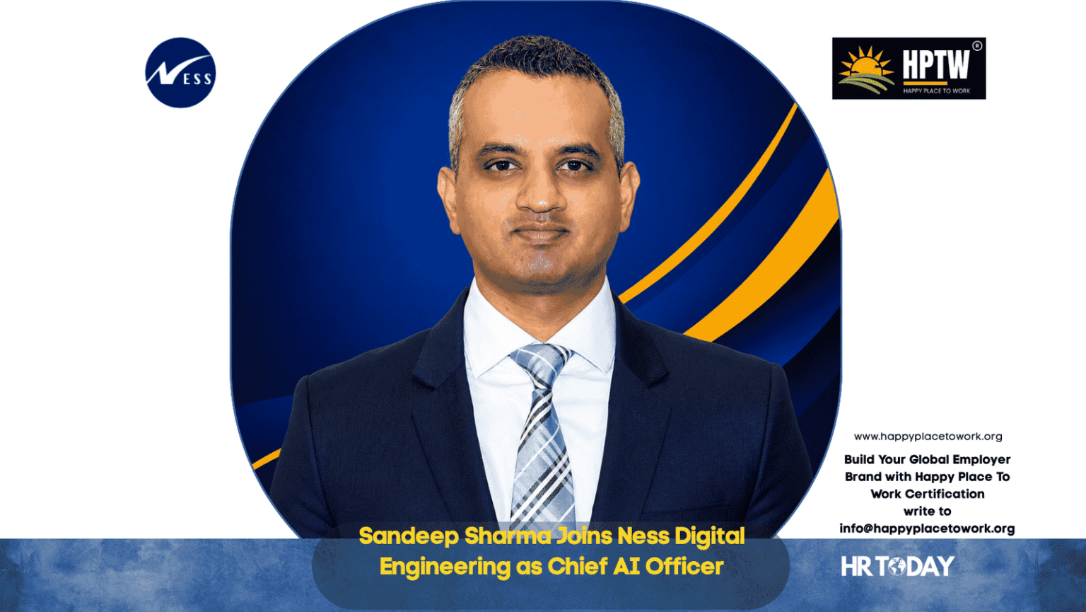 Sandeep Sharma Joins Ness Digital Engineering as Chief AI Officer