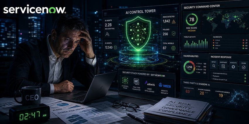 ServiceNow Goes All-In on Cybersecurity As CEOs Lose Sleep