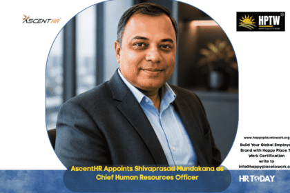 AscentHR Appoints Shivaprasad Mundakana as Chief Human Resources Officer