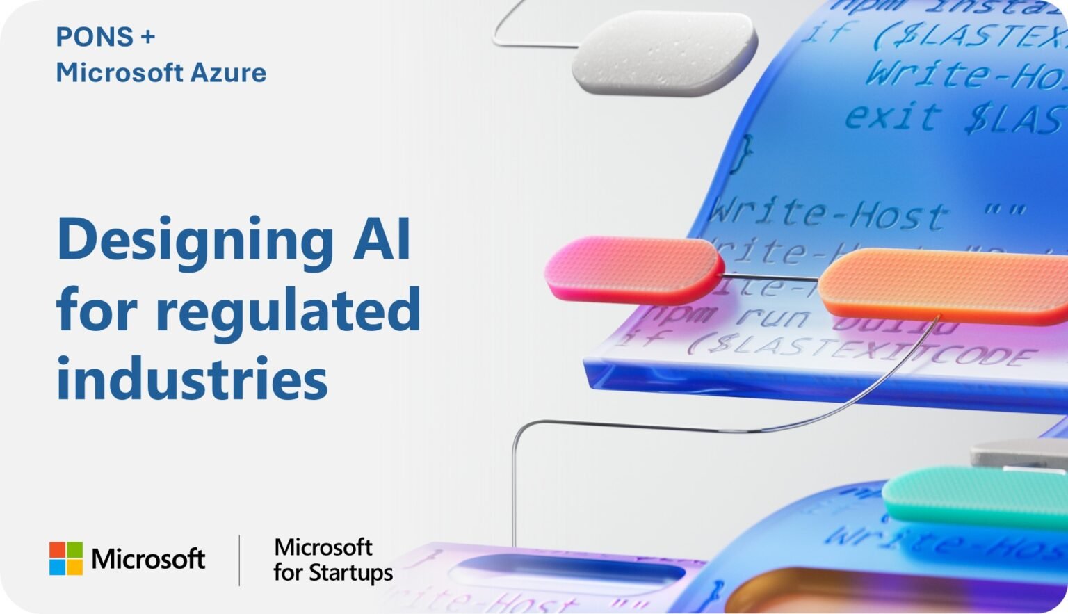 How to build AI for regulated customers on Azure with PONS