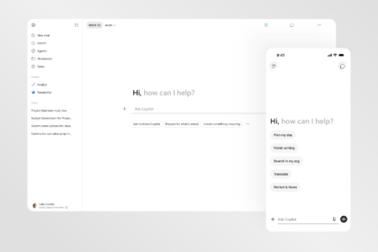 Introducing a new design for Microsoft 365 Copilot