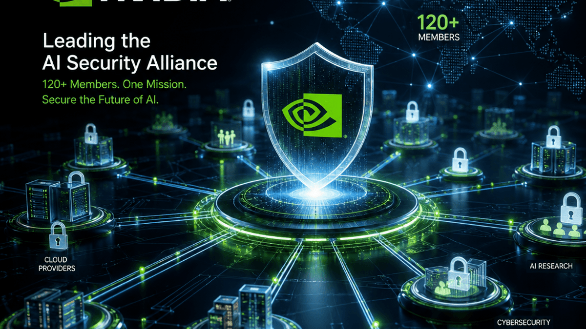 Nvidia's AI Security Alliance Hits 120 Members in One Week