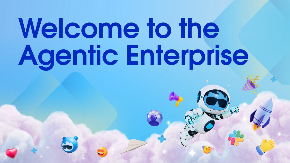 Salesforce Announces the Agentic Enterprise.