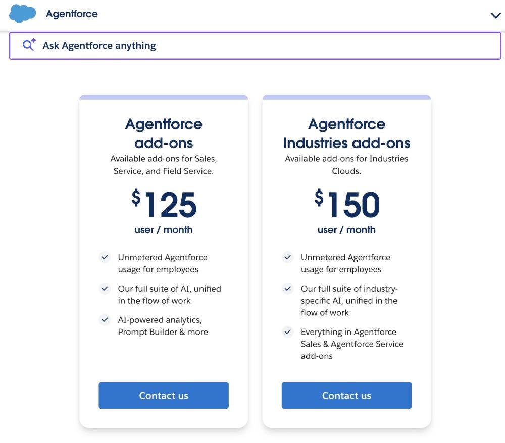 Salesforce Now Has 3+ Pricing Models for Agentforce. And Maybe Right Now, That’s The Way to Do It.