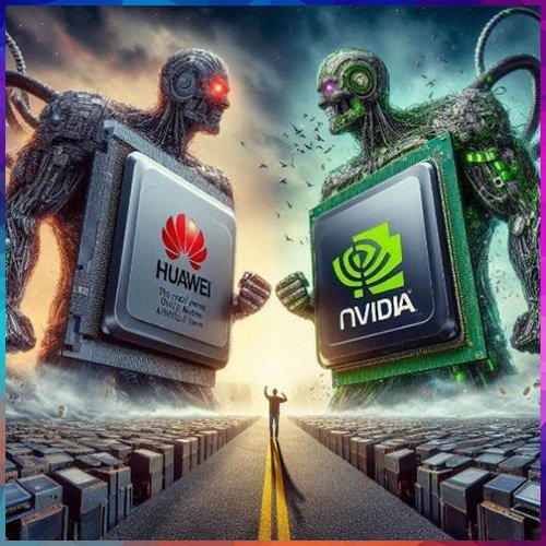 Huawei Accelerates AI Chip Race Against Nvidia