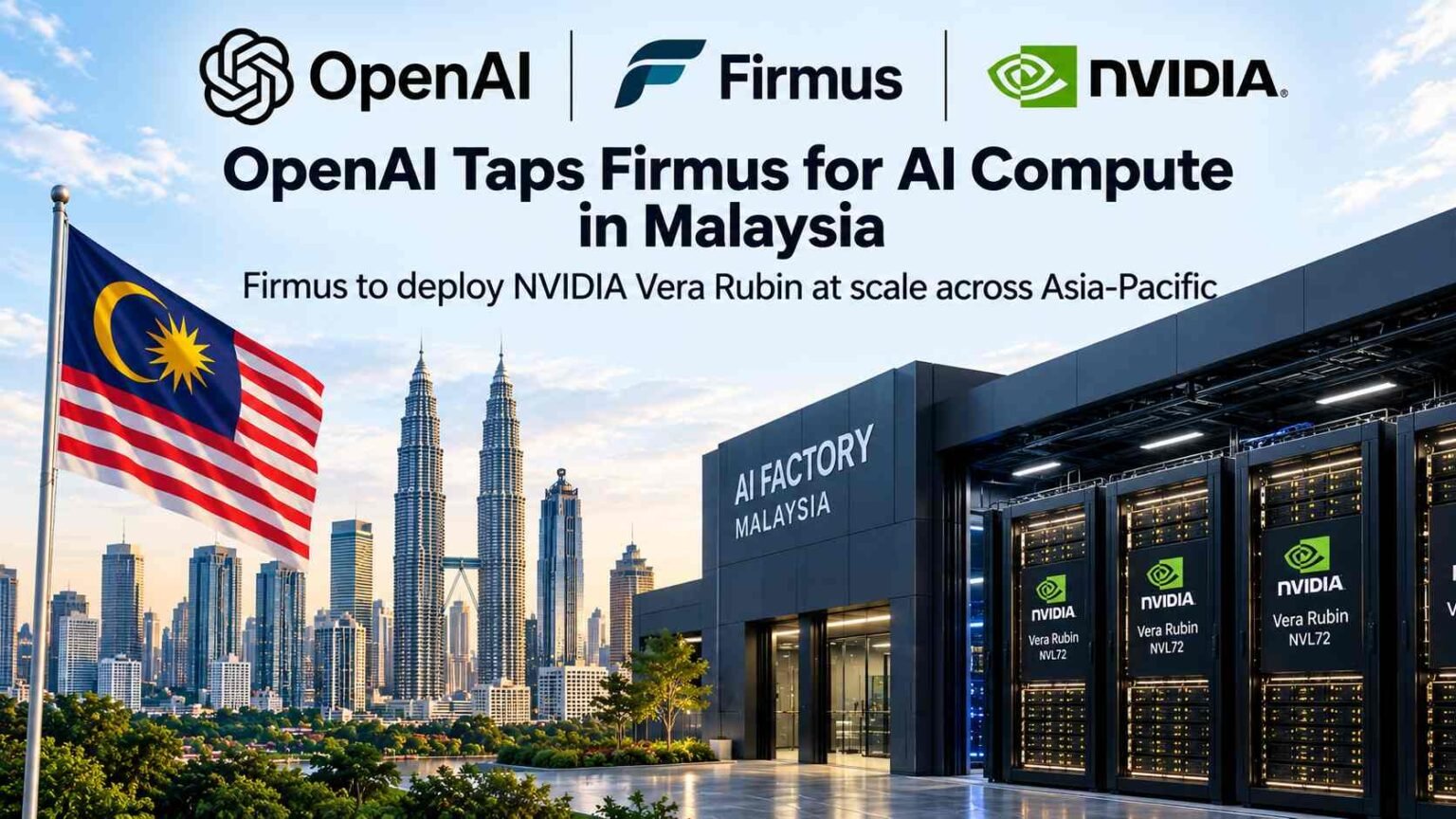 OpenAI Signs Multi-Year Malaysia Compute Deal; Firmus to Deploy Nvidia Vera Rubin at Scale in Asia-Pacific