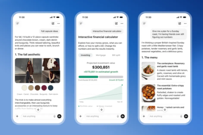ChatGPT’s ‘Intelligent UI’ update fills its responses with pictures, charts, and buttons