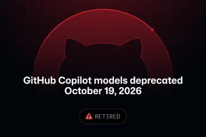 GitHub Copilot models deprecated on October 19, 2026