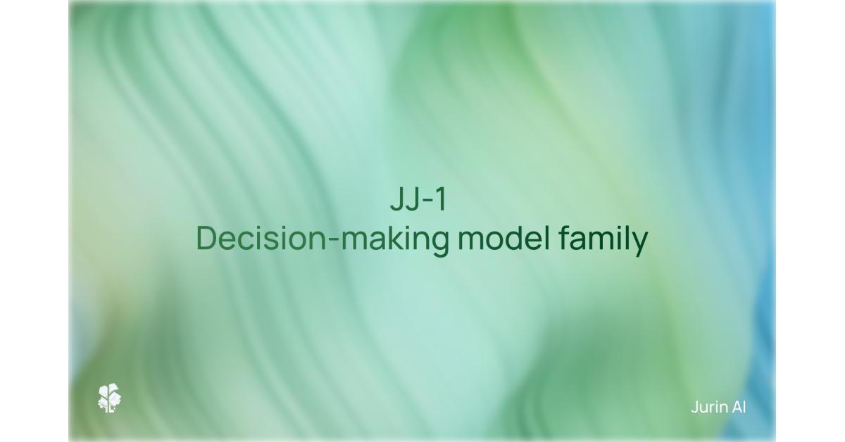 Jurin AI Introduces JJ-1, a New Decision Model for Enterprise AI Agents